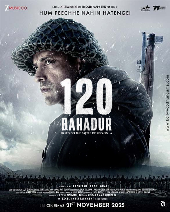 120 Bahadur - placement poster